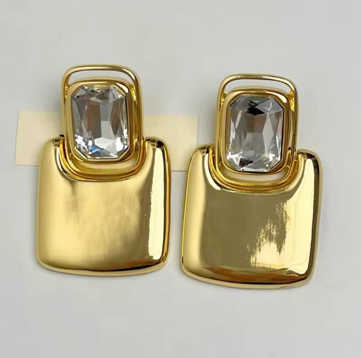 Diamond Structure Earrings