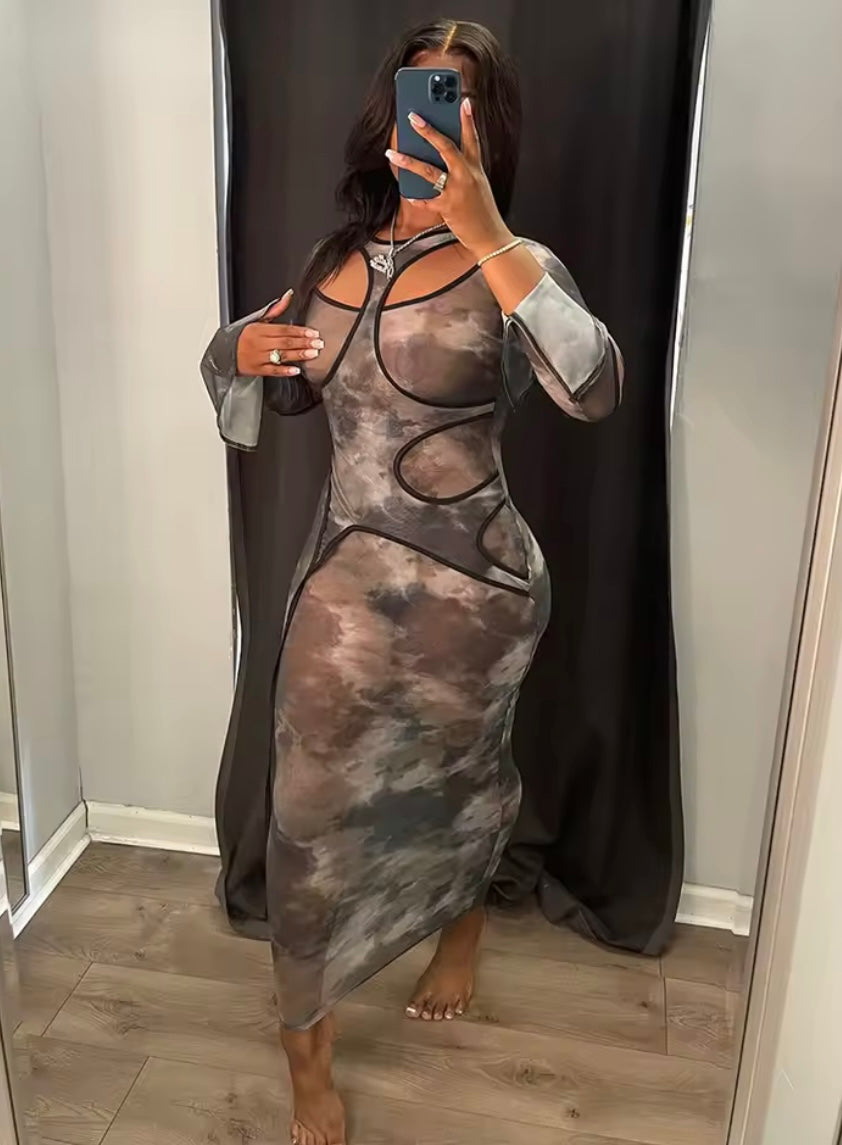 Reveal Me Maxi Dress