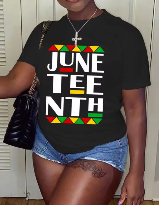 Juneteenth Print Tee