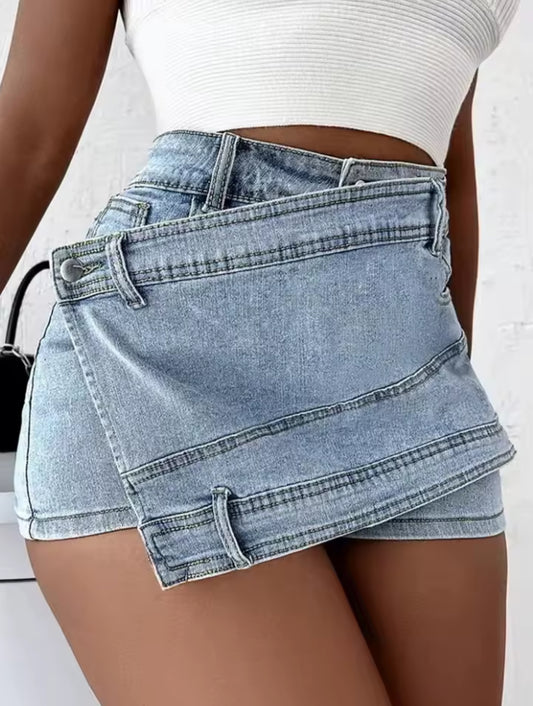 Denim Dreams Skort